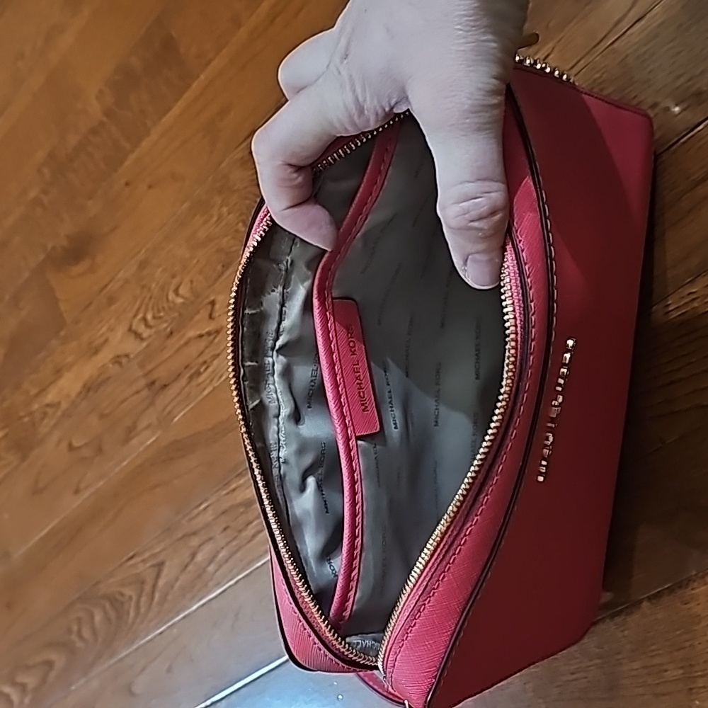 Michael Kors Saffiano Leather Crossbody Bag - Picture 4 of 4
